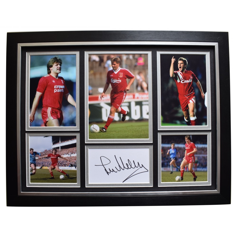 Jan Molby 直筆サイン Liverpool レジェンド Jan Molby Signed Framed Autograph 16x12 photo display Liverpool
